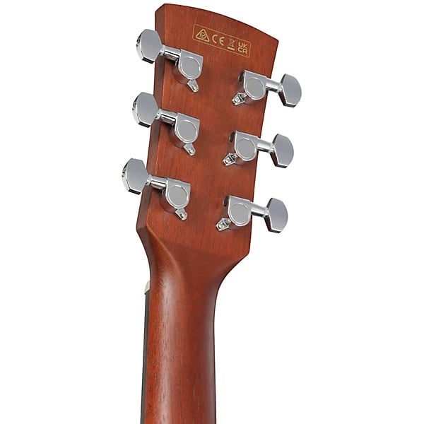 Ibanez PF54CEWKH Acoustic Electric Guitar - Open Pore Weathered Black 5