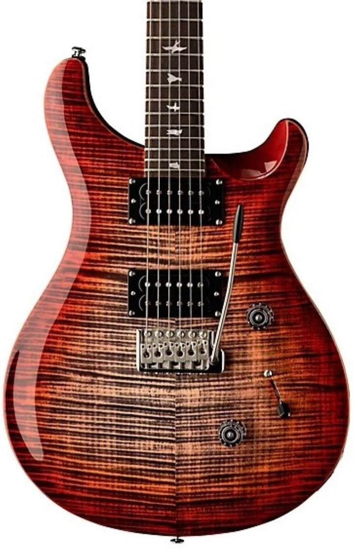 PRS SE Custom 24 Electric Guitar - Charcoal Cherry Burst