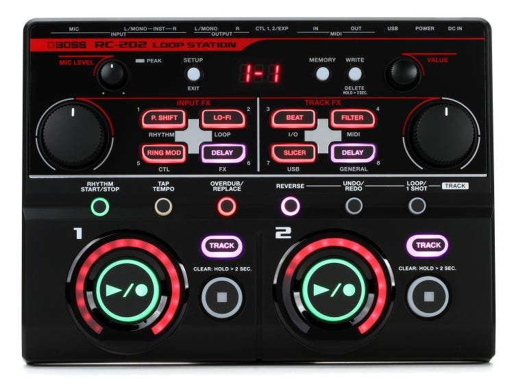 Boss RC-202 Compact Loop Station