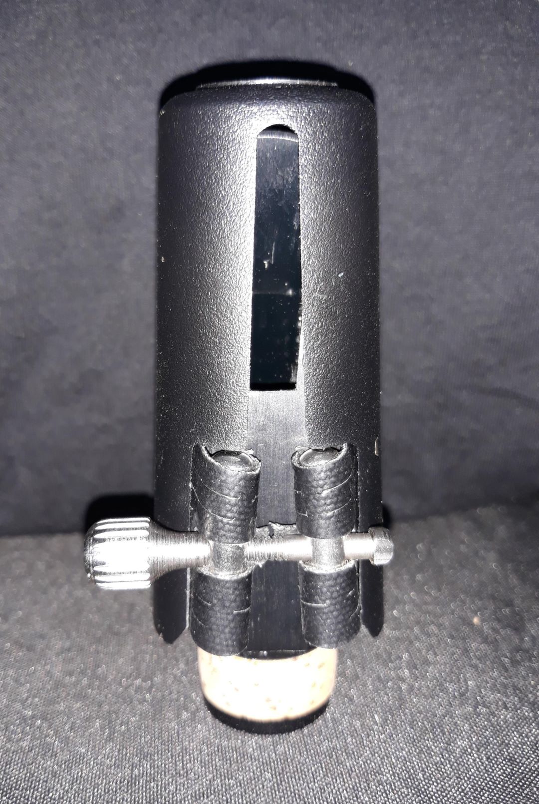 Used Giardinelli Clarinet Mouthpiece - With Rovner Dark Clarinet Ligature & Cap