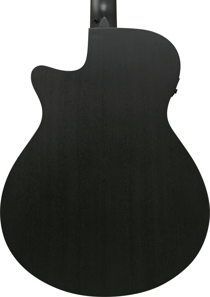 Ibanez AEG621BOT Acoustic Electric Guitar - Black Out 6