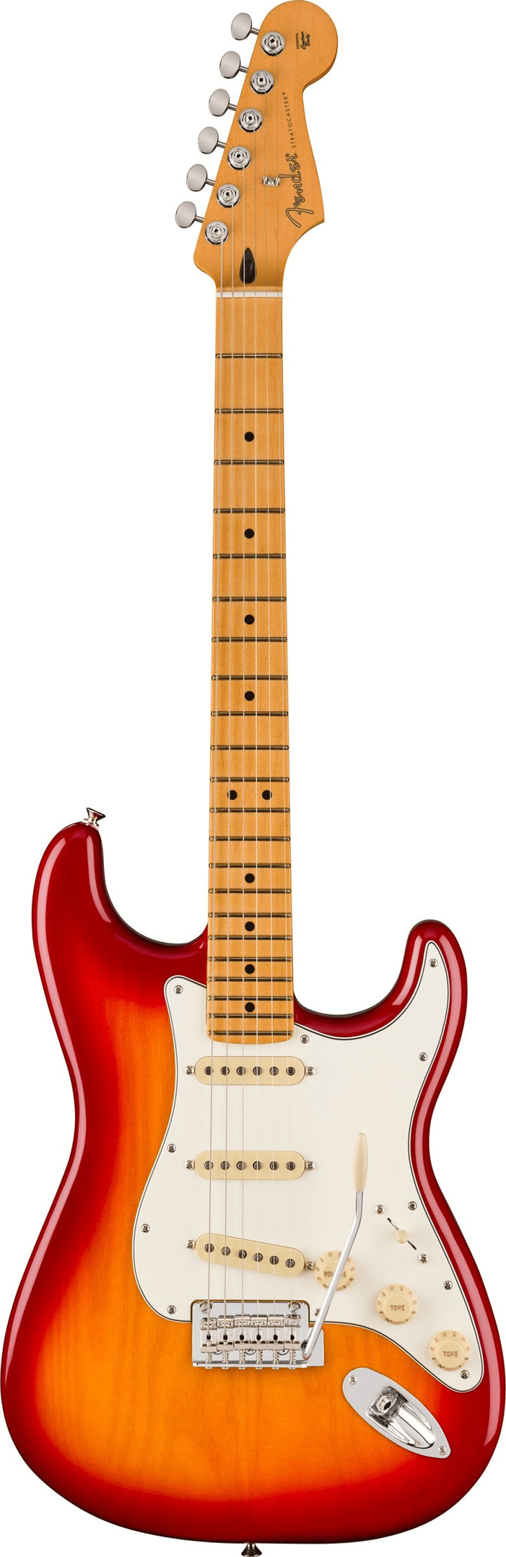 Fender Player II Stratocaster Electric Guitar - Aged Cherry Burst With Maple Fingerboard 2
