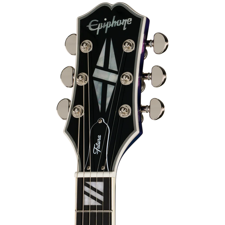 Epiphone Inspired by Gibson Futura Les Paul Custom Electric Guitar - Twilight Shift 7