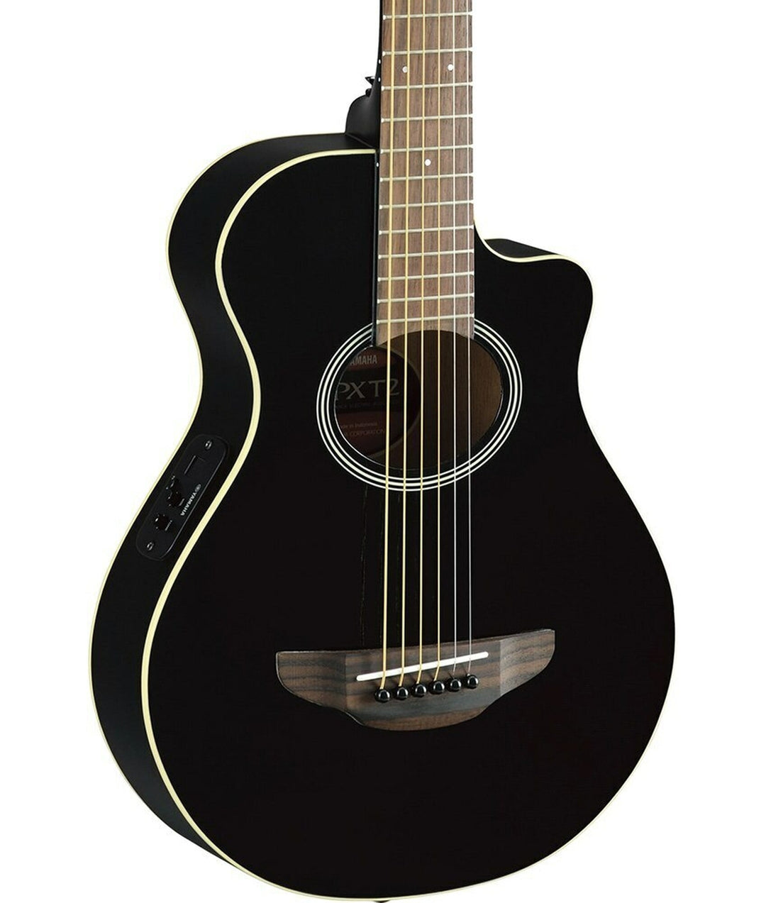 Yamaha APXT2BL 3/4-Size Acoustic-Electric Guitar - Black