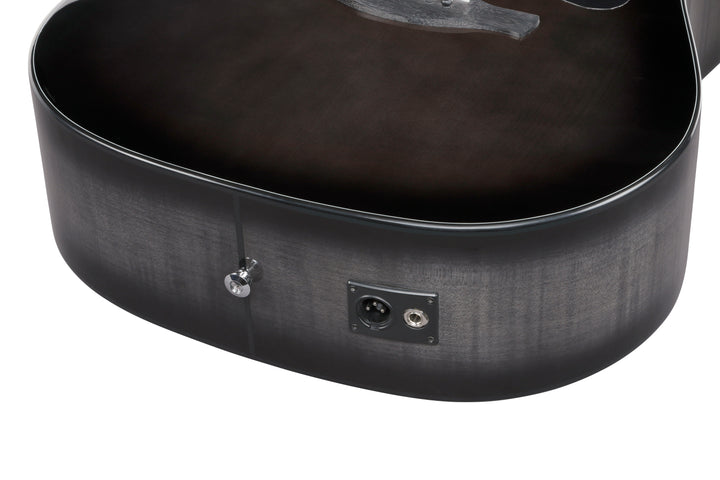 Ibanez AAD77CETKS Acoustic Electric Guitar Transparent Black Sunburst High Gloss