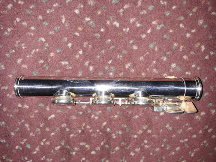 Used Yamaha YFL-481 Open Hole Flute - Sterling Silver With B-Foot