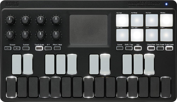 Korg NANOKEYST Nanokey Studio MIDI Keyboard with Bluetooth