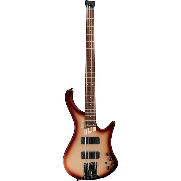 Ibanez EHB600CCM Ergonomic Headless Bass Guitar - Charred Champagne Burst Matte