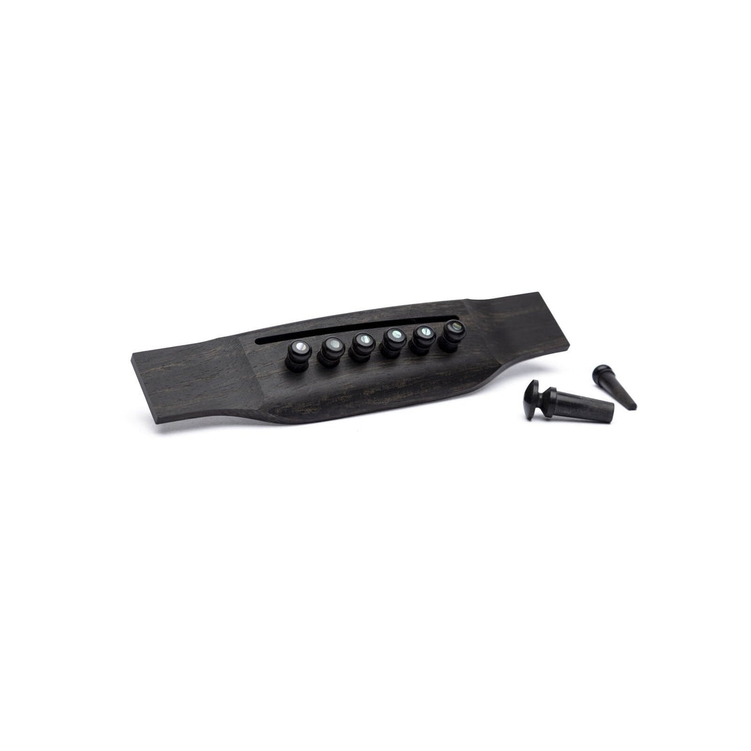 Martin 18APP50 Paua Pearl Ebony Bridge Pin Set - Quantity 8 2