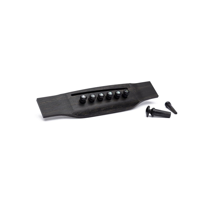 Martin 18APP50 Paua Pearl Ebony Bridge Pin Set - Quantity 8 2