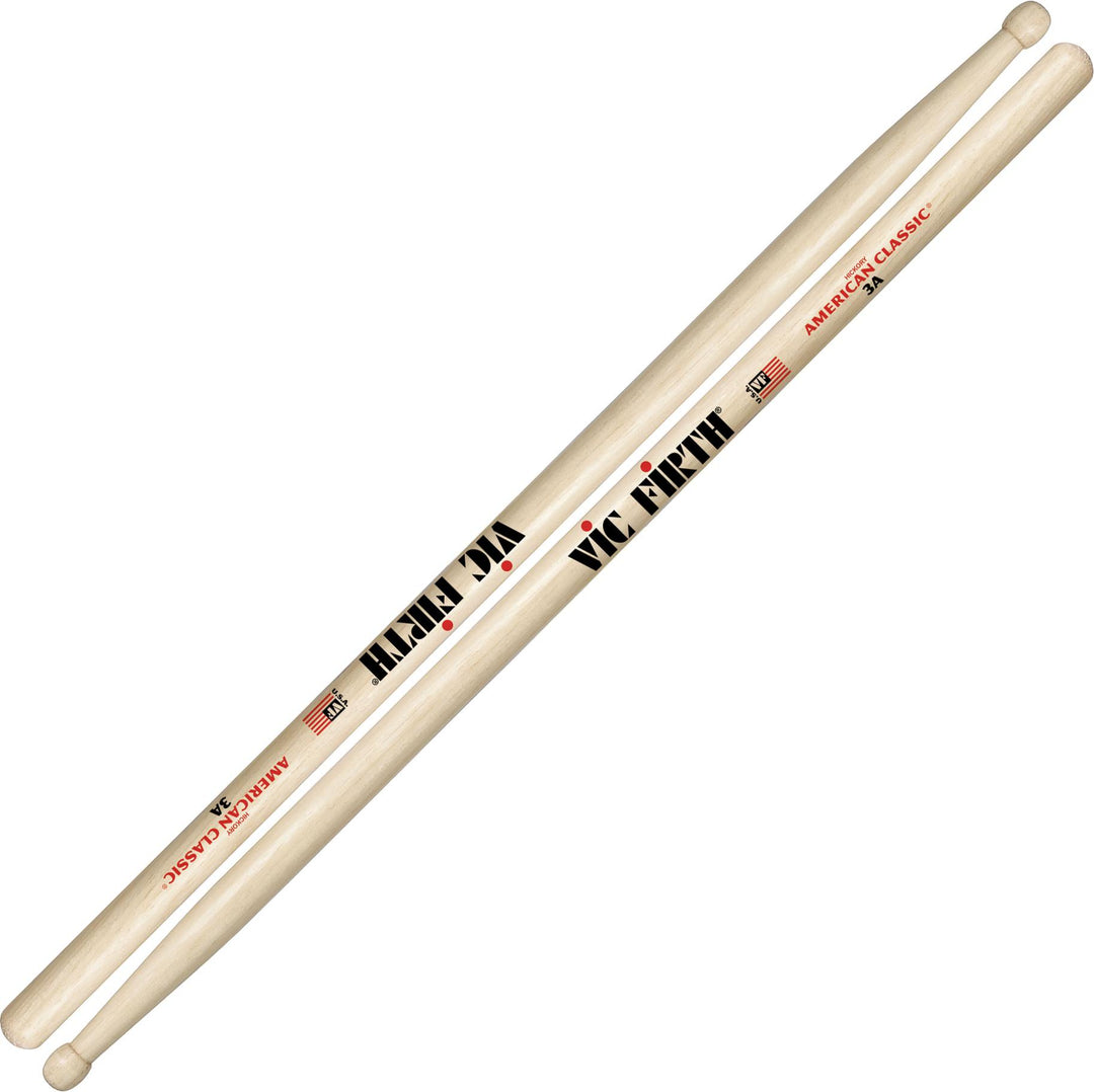 Vic Firth 3A American Classic Wood Tip Drum Sticks