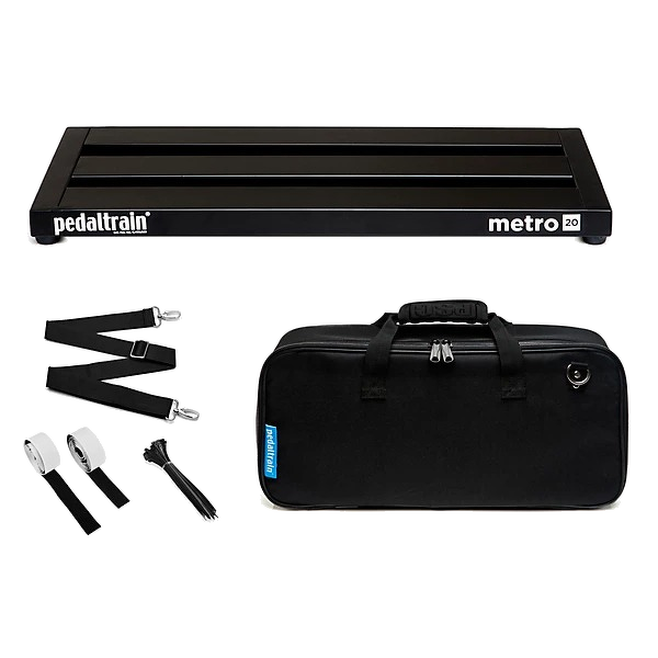 Pedaltrain Metro 20 Pedalboard - With Soft Case and Accessories