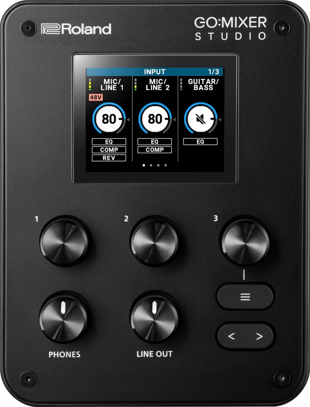 Roland GO:MIXER STUDIO Portable Audio Interface