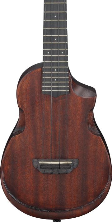 Ibanez AUC14OVL Concert Ukulele - Open Pore Violin Sunburst