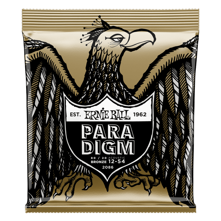 Ernie Ball Paradigm 80/20 Bronze Acoustic Guitar Strings - (.012-.054)