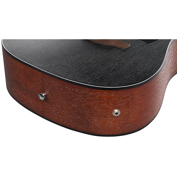 Ibanez PF54CEWKH Acoustic Electric Guitar - Open Pore Weathered Black