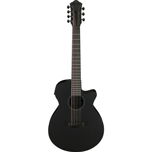 Ibanez AEG721 7-String Acoustic Electric Guitar - Black Out 5