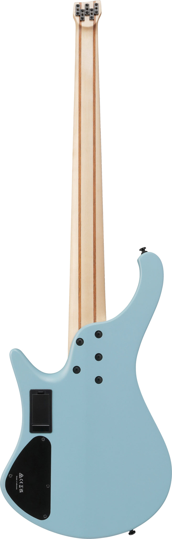 Ibanez EHB605 Ergonomic 5 String Headless Bass Guitar - Purist Blue Matte 5