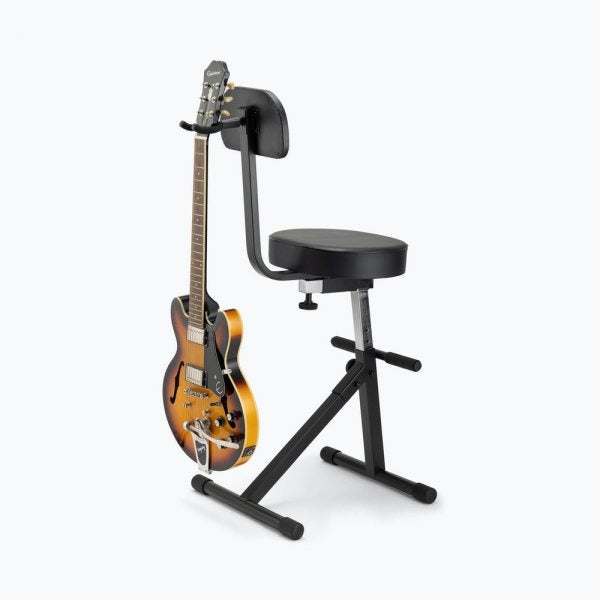 Onstage DT8500V2 Guitar/Keyboard Throne - With Guitar Hanger
