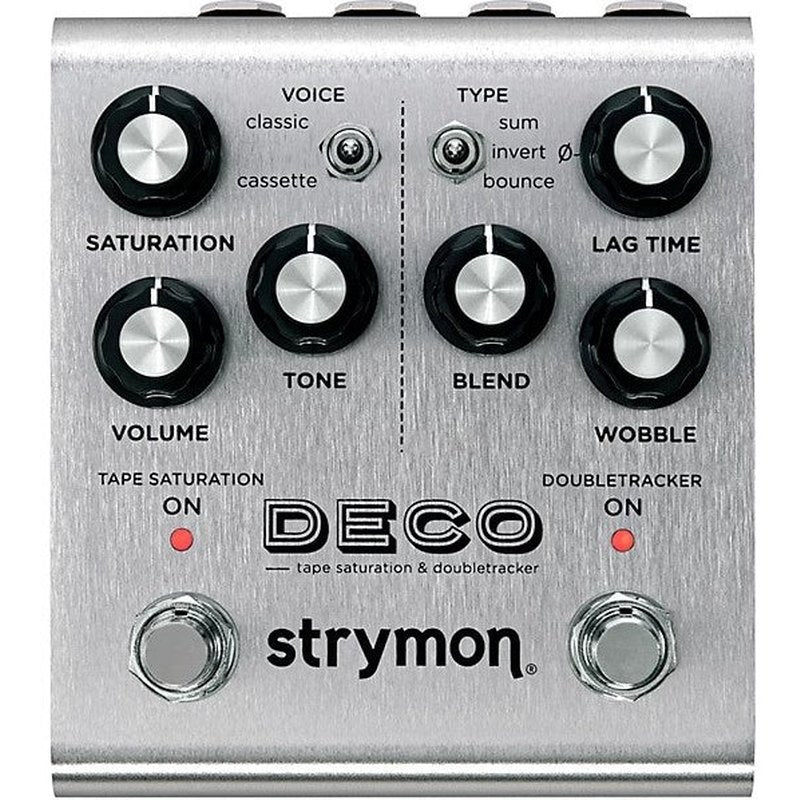 Strymon Deco Tape Saturation and Doubletracker Delay Pedal - V2