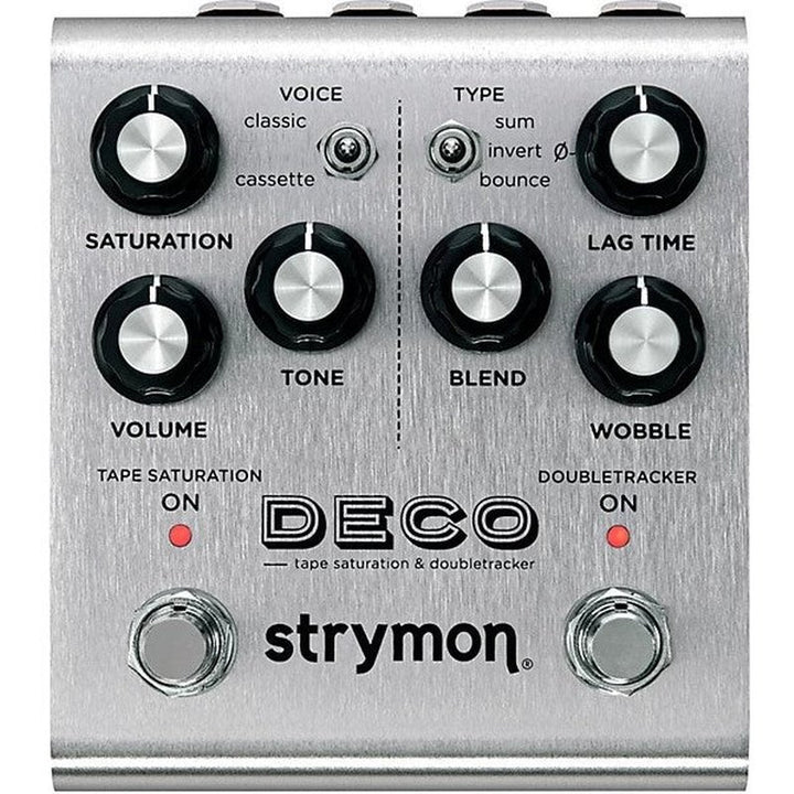 Strymon Deco Tape Saturation and Doubletracker Delay Pedal - V2