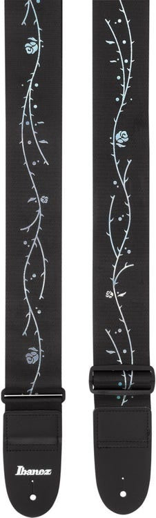 Ibanez GS100TOD Tim Henson Signature Guitar Strap - Black/Silver