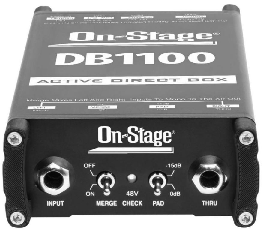 OnStage DB1100 ACTIVE DIRECT BOX