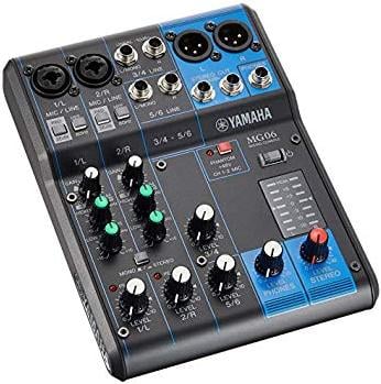 Yamaha MG06 6 Channel Mixer 4