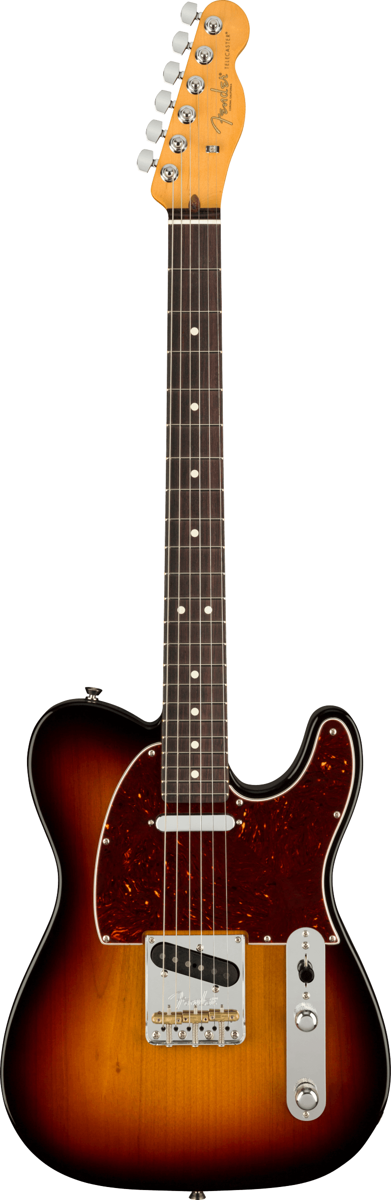 Fender American Professional II Telecaster Electric Guitar - 3 Color Sunburst 4