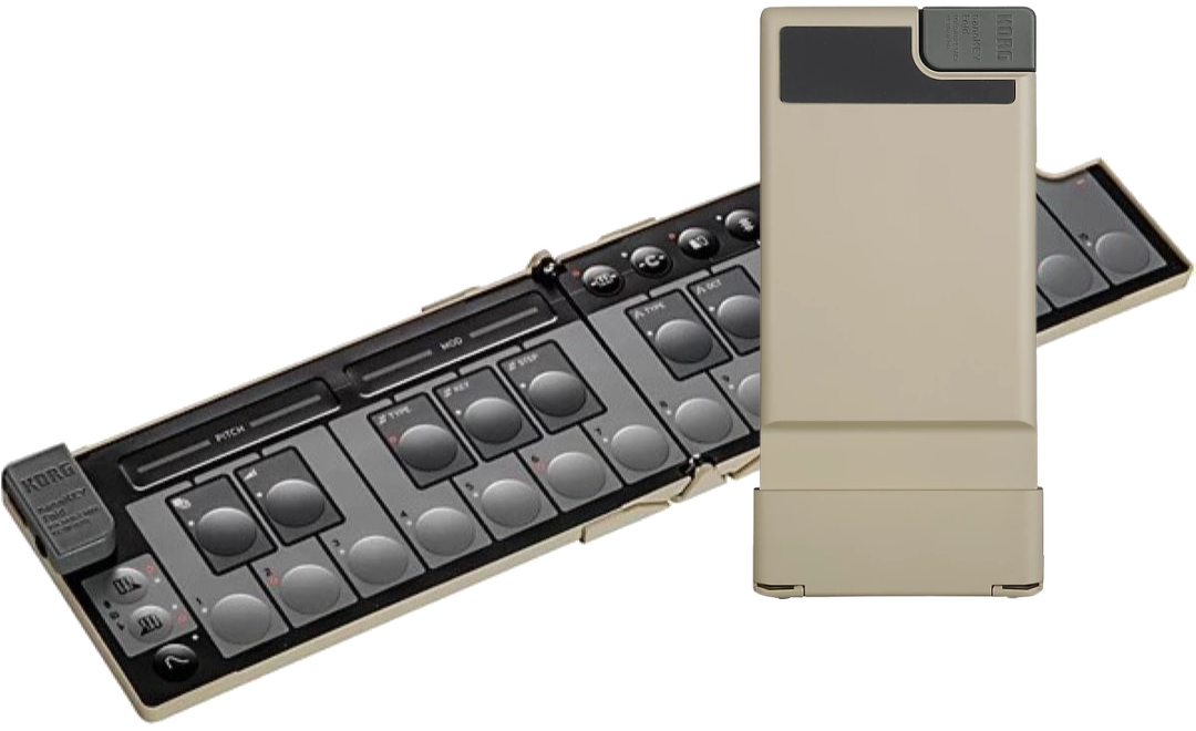 Korg nanoKEY Foldable MIDI Keyboard  - Sand Beige