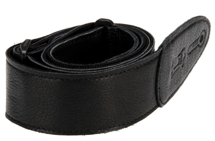 Levy M7GP-BLK 2\" Leather Guitar Strap 3