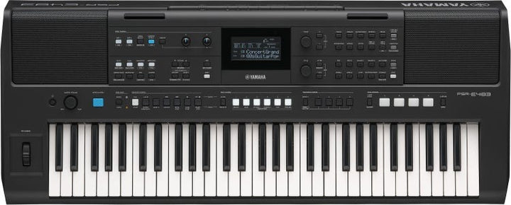 Yamaha PSR-E483 61 Key Portable Keyboard - Black 5
