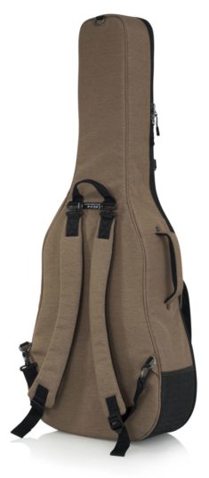 Gator Transit Acoustic Gig Bag Tan - Durable and Weather-Resistant!