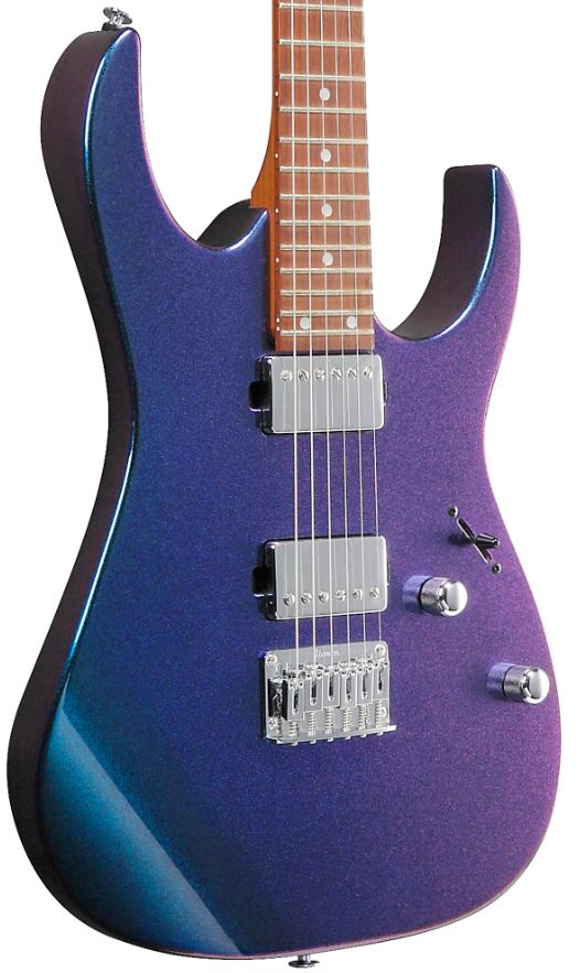 Ibanez GRG121SPBMC Electric Guitar - Blue Metal Chameleon