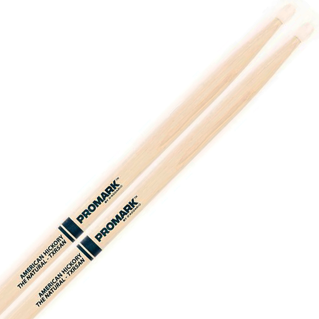 Promark TXR5AN Naturals Nylon Tip Drum Sticks