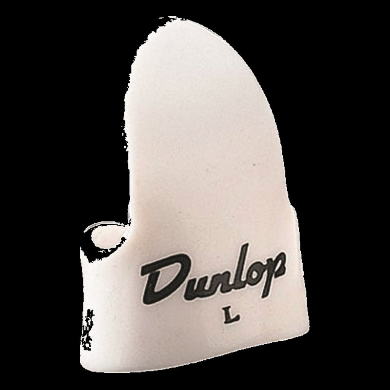 Dunlop 9021R Large White Finger Picks (12 Pack)