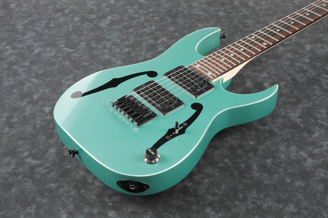 Ibanez Paul Gilbert Mikro Series 3/4 Size Electric Guitar - Metallic Light Green