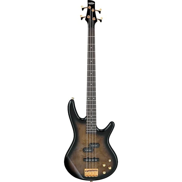 Ibanez Gio Electric Bass Guitar - Transparent Pale Black Burst