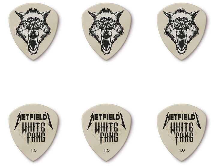 Dunlop PH122T1.0 White Fang Pick Tin 2