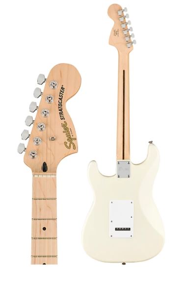 Squier Affinity Stratocaster Maple Neck Olympic White No Case