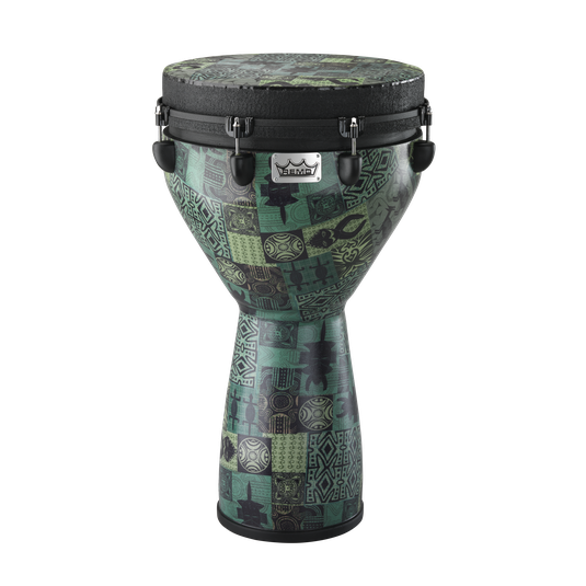 Remo 14\" Mondo Djembe Green Kinte