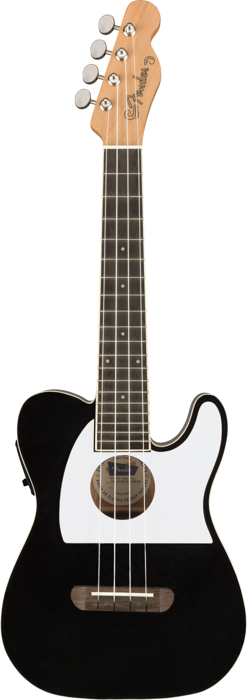 Fender Fullerton Tele Ukulele (Black) 2