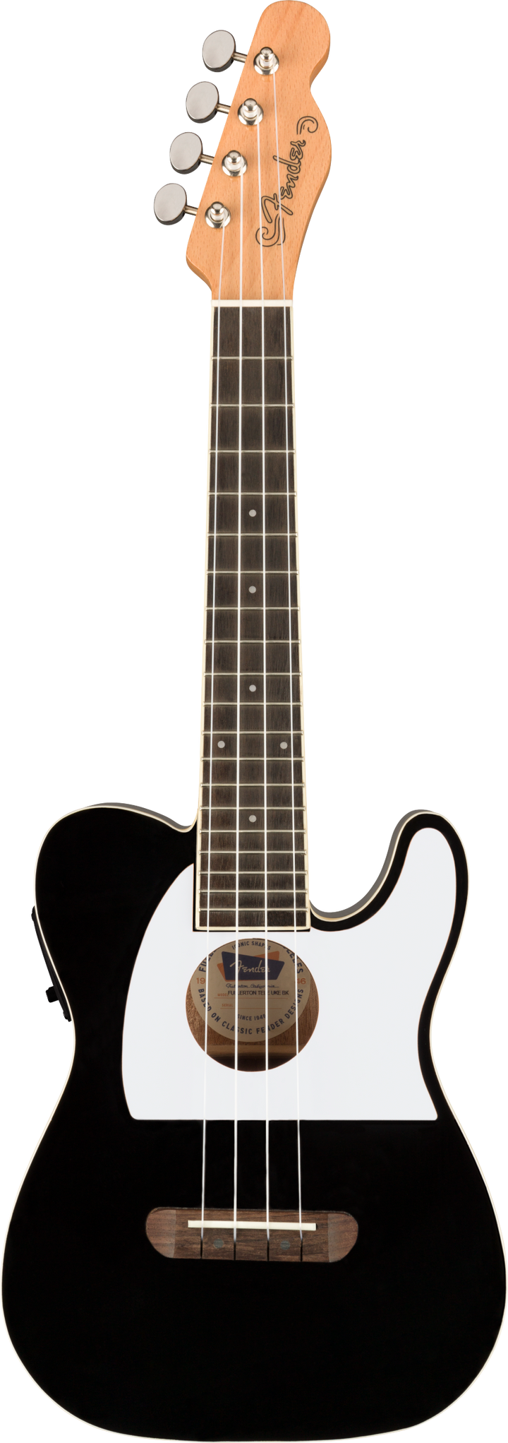 Fender Fullerton Tele Ukulele (Black) 2