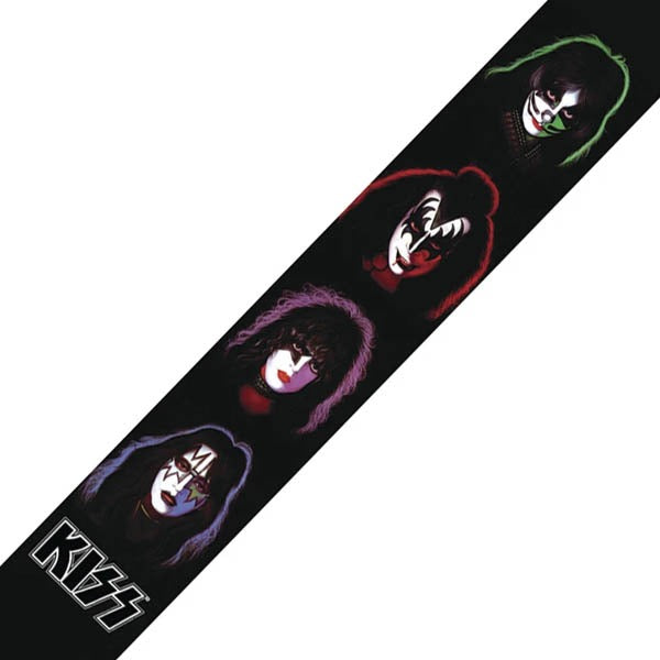 Perri 2.5" Guitar Strap - (Kiss Faces)