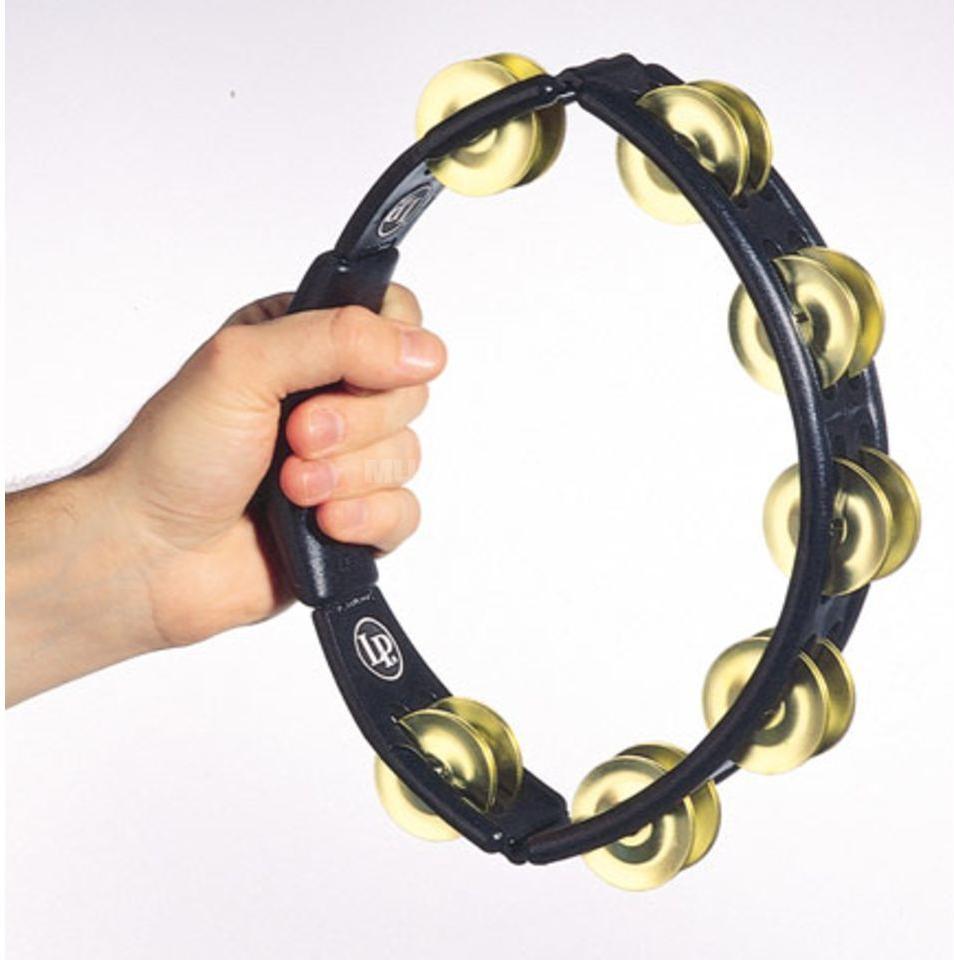 Latin Percussion LP170 Hand Held Cyclops Tambourine (Black) 2
