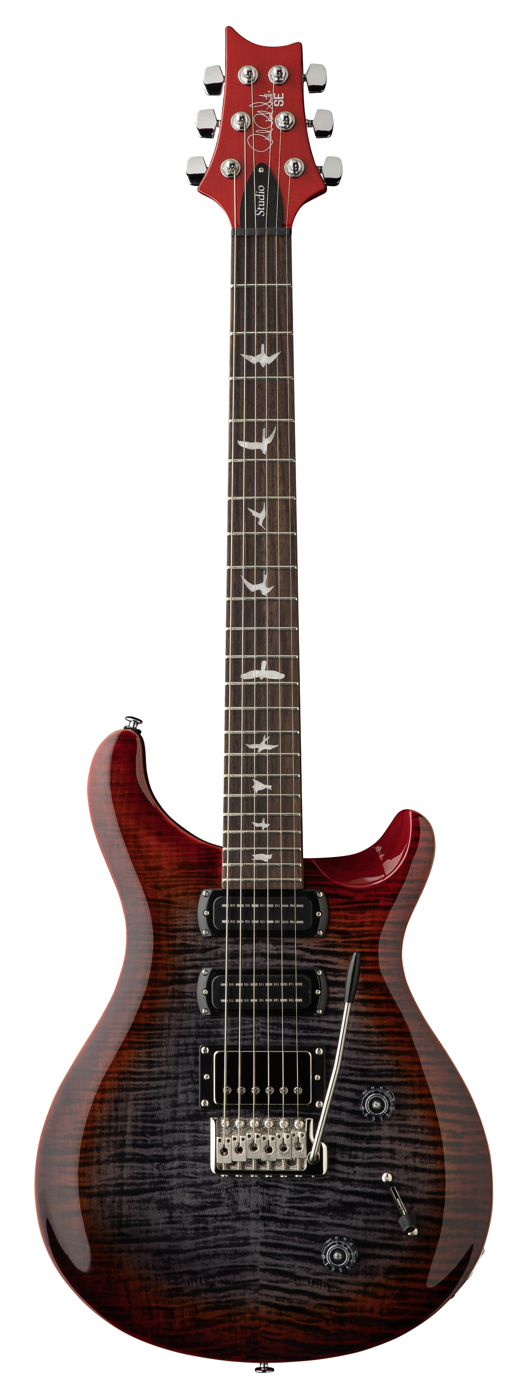 PRS SE Studio Electric Guitar - Charcoal Cherry Burst 7