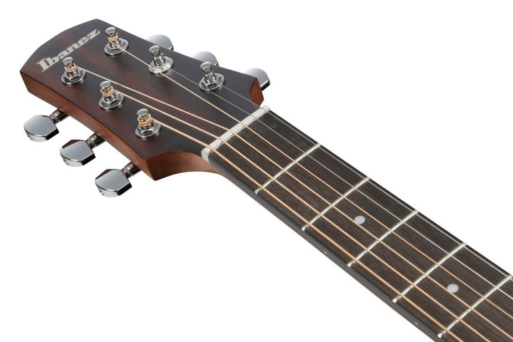Ibanez AAD54EOMH Open Pore Acoustic Electric Guitar - Mahogany Sunburst 5