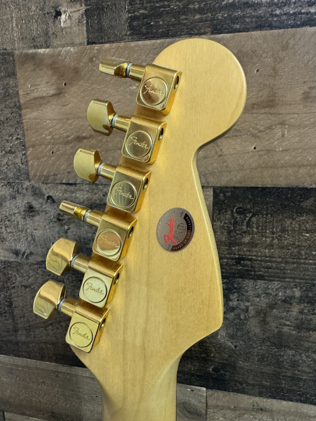 Fender 1996 50th Anniversary Left Handed Stratocaster Electric Guitar - Antique Burst (#193 of 250)