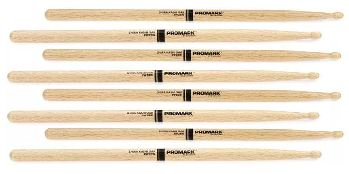 Promark PW2BW-4P Shira Kashi Attack 2B Oak (Wood Tip) - 4 Pair