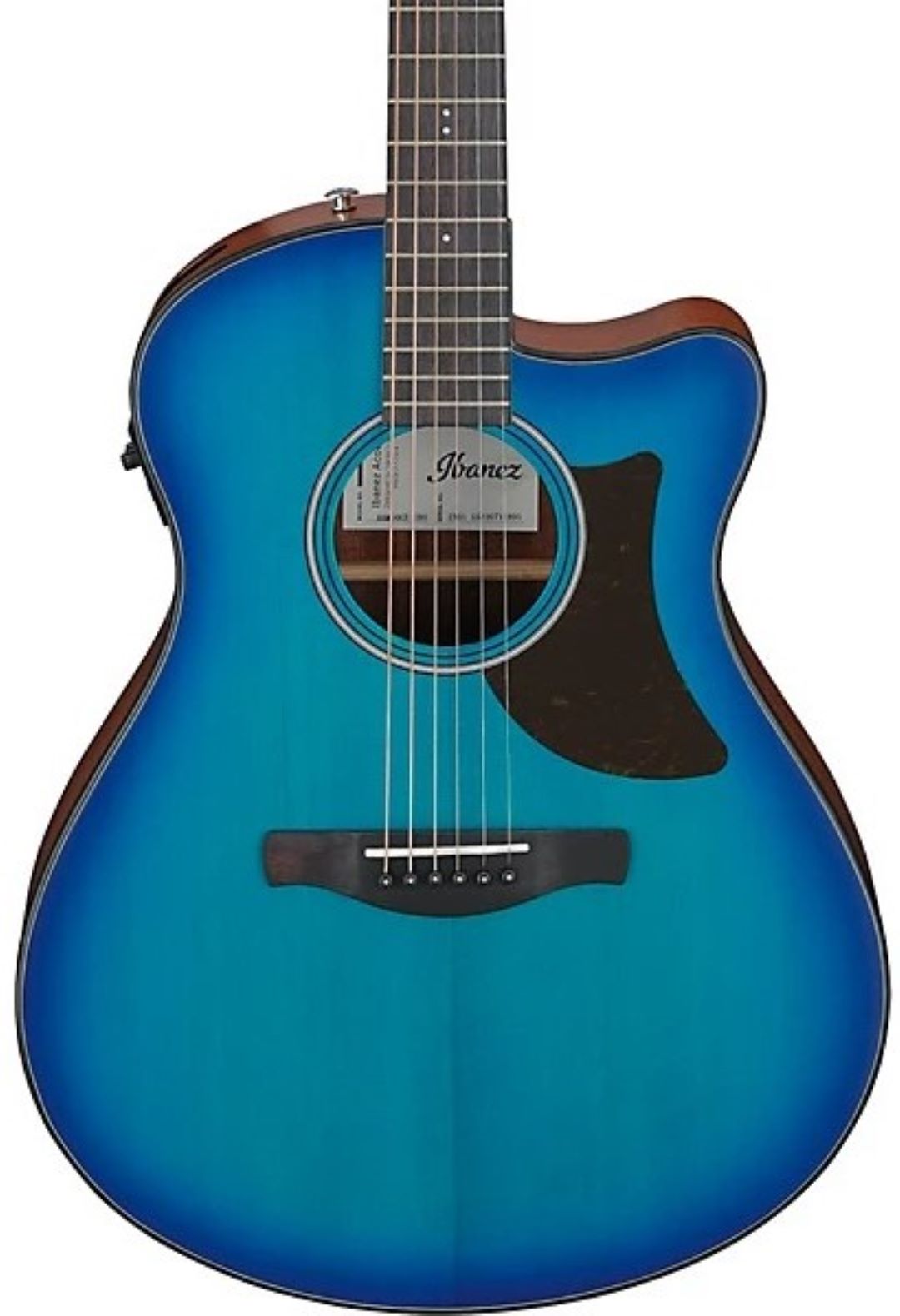 Ibanez AAM50CE Advanced Auditorium Acoustic Electric Guitar - Sapphire Blue Burst